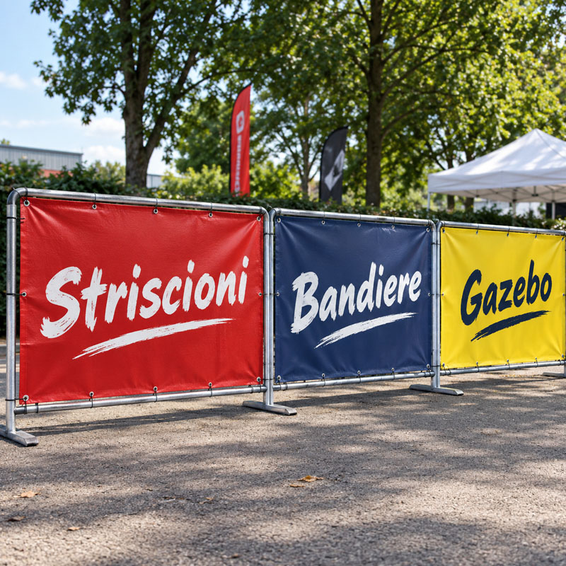 Striscioni pubblicitari personalizzati Bergamo